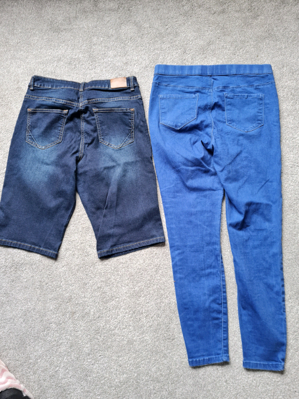Womens jeggings and shorts size 14 | in 
